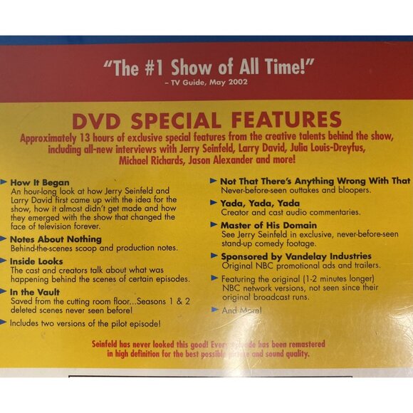 Seinfeld (DVD) Season 1-6 Box Sets - Half Are New And Sealed 3 Open - Picture 9 of 12